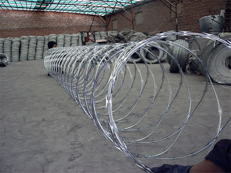 Galvanized Razor Barbed Wire Concertian Razor Wire Coil Razor Wire