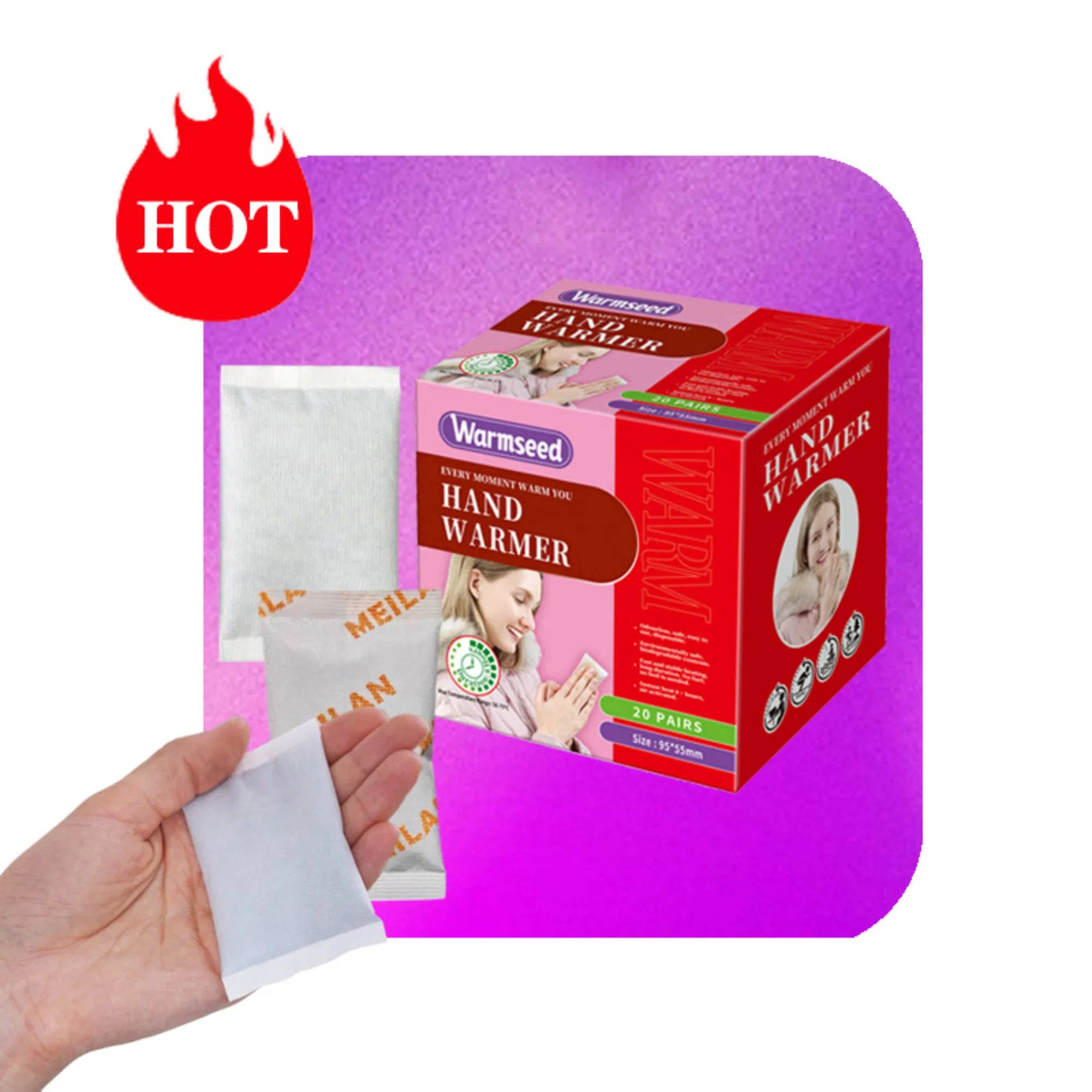 Comfortable Easy to Carry Premium Quality Self Heating Hand Warmer