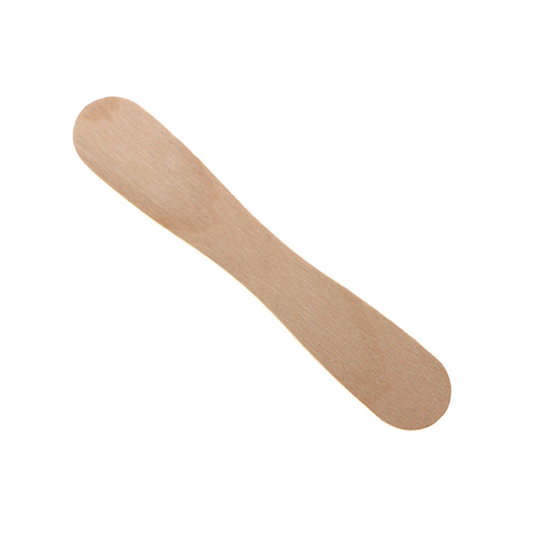 Birch Wood Natural Color Ice Cream Spoon Made in China