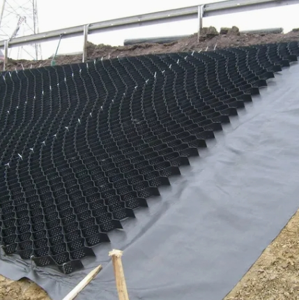 Earthwork Products Driveway Geocell Retaining Walls Geocell Gravel Grid