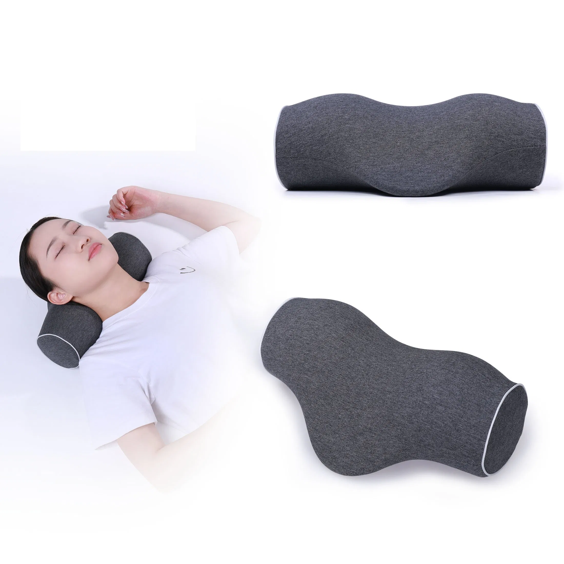Amz Hot Sale Cervical Pillow for Neck Pain Relief, Releasing Pressure Cervical Vertebra Orthopedic Memory Foam Neck Pillow