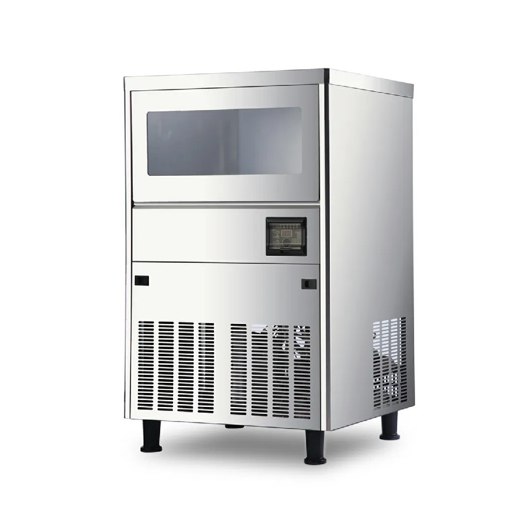 High Quality Commercial Customized Large Capacity Stainless Steel Ice Maker Machine for Restaurant Coffee Shop