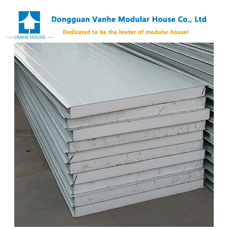 China Suppliers Flexible Insulation Metal Siding Factory Made Wall Accessories Prefab Houses Sandwich Panel