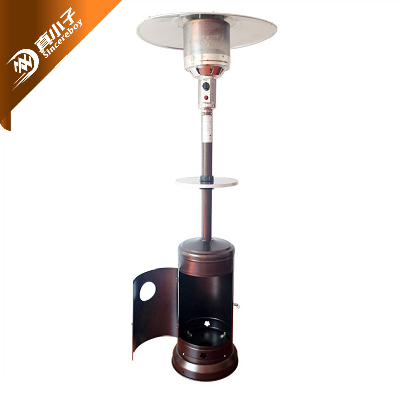 Outdoor Gas Outdoor Patio Heater in Stainless Steel