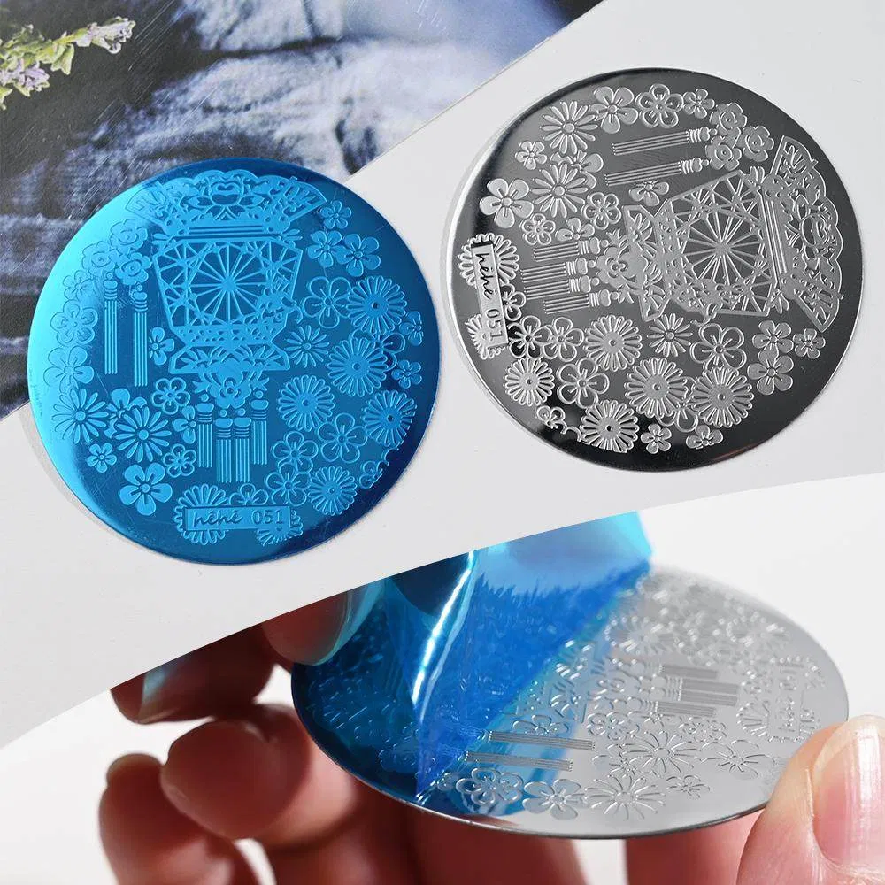 Customized Nail Art Stamp Polish Stamping Plates Nail Stamp Plate
