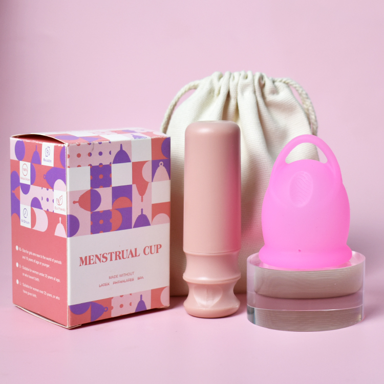 High Quality Reusable Menstrual Cup 100% Medical Grade Silicone Period Cup
