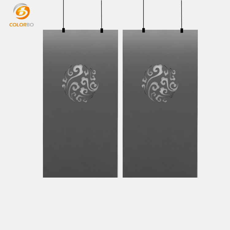 OEM B1 Flame Retardant Space Partition Panel Acoustic Padded Customized PET screen
