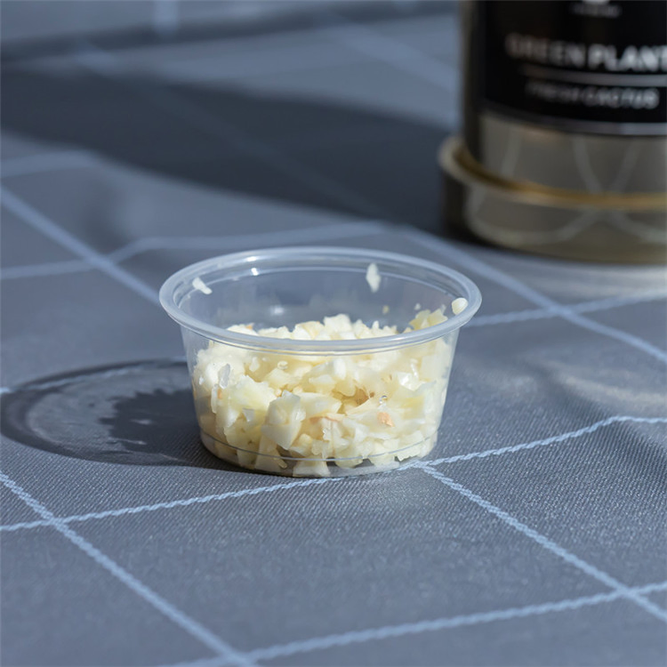 Чашка пластиковая одноразовая 2oz с крышкой