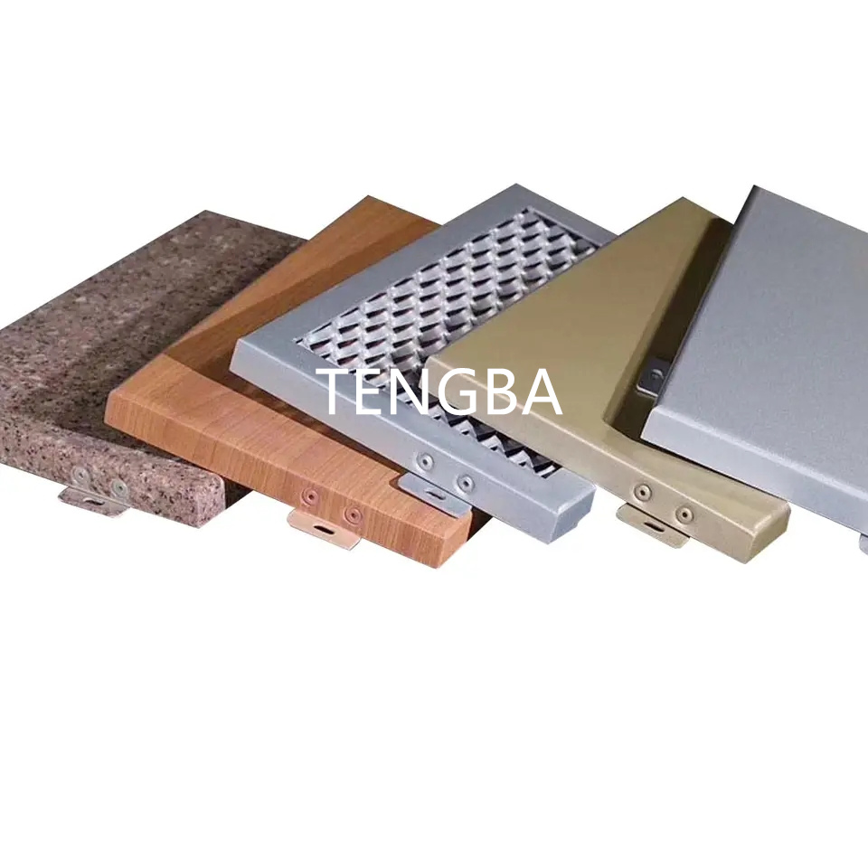 Custom PVDF Coating/Wood Grain Aluminum Veneer Ceiling