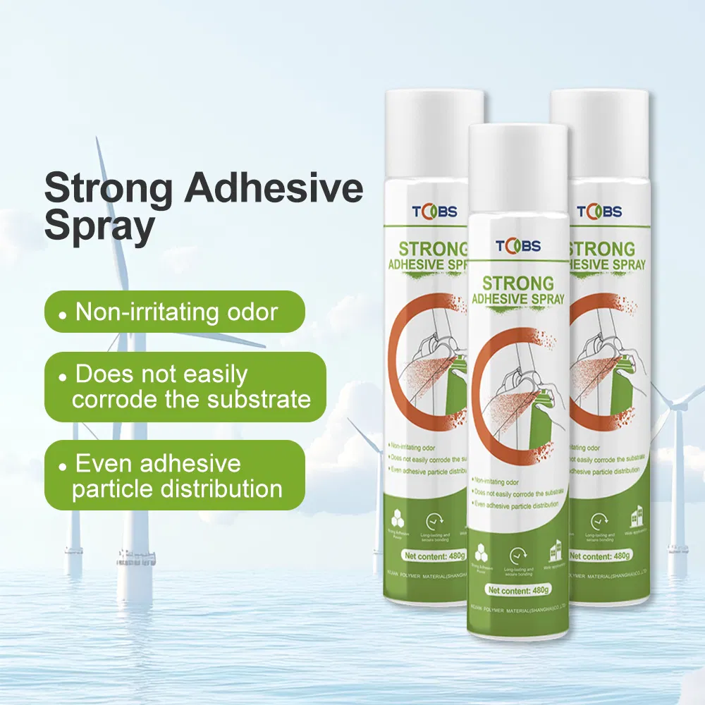 One-Component Spray Glue Enhancing Productivity in Composite Fabrication