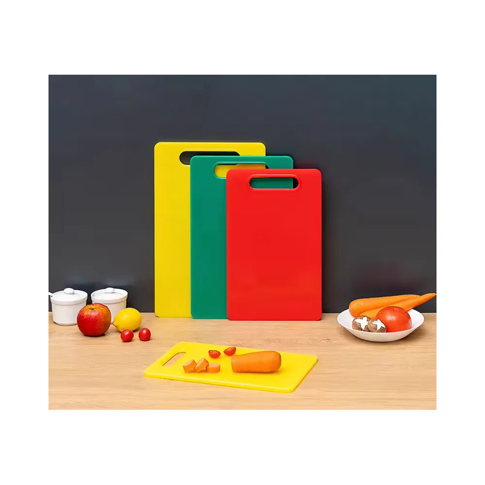 Cheap Plastic Food Chopping Board Custom Size White Craft Meat Label Cutting