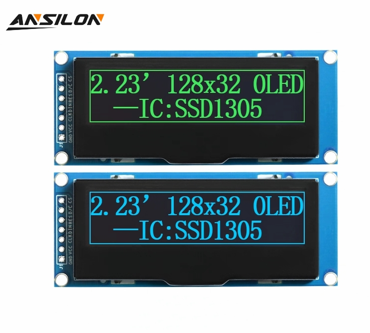OLED-дисплей 2.23 дюйма SSD1305, белый, синий, желтый, зеленый
