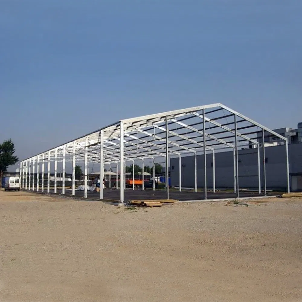 Qingdao Industrial Long Span Galvanized Fabrication Construction Peb Steel Structure