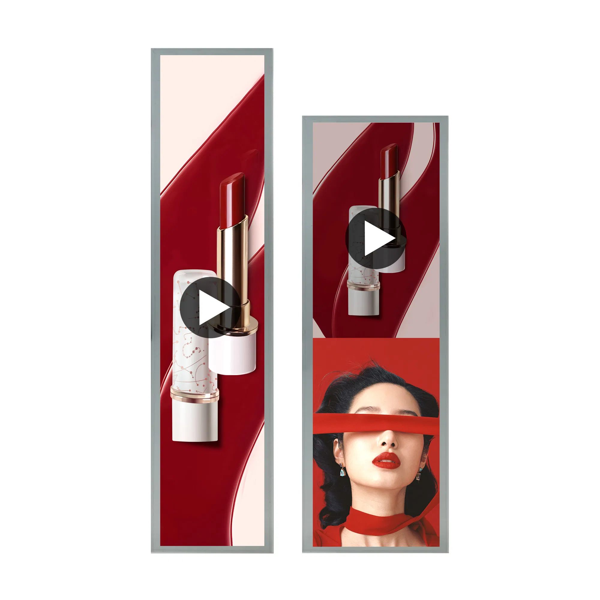 Customize 24.5inch Bar Type WiFi Android LCD Digital Signage with Bluetooth Option for Retail Application