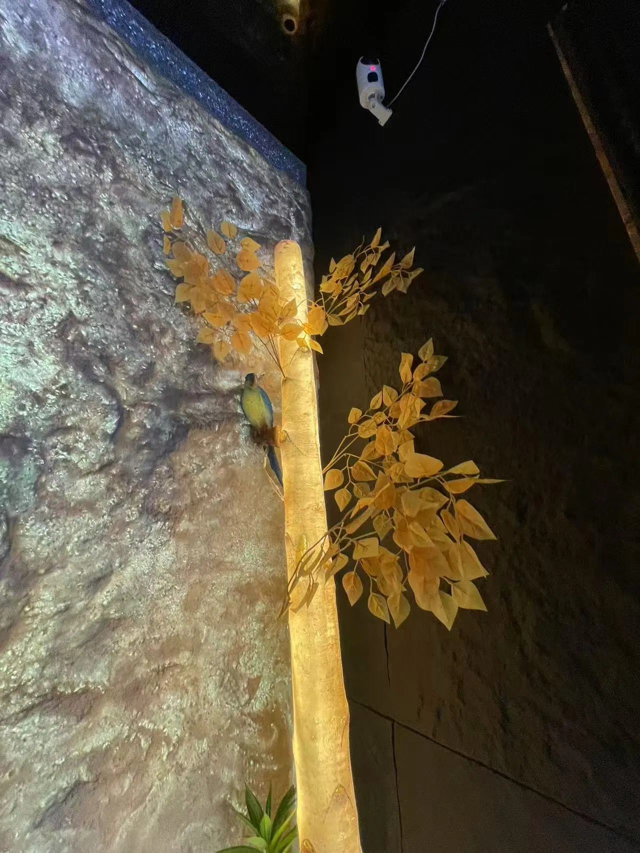 Eco-Friendly Easy Installation Luminescent PU Stone Artificial Polyurethane Foam Stone Wall Panel