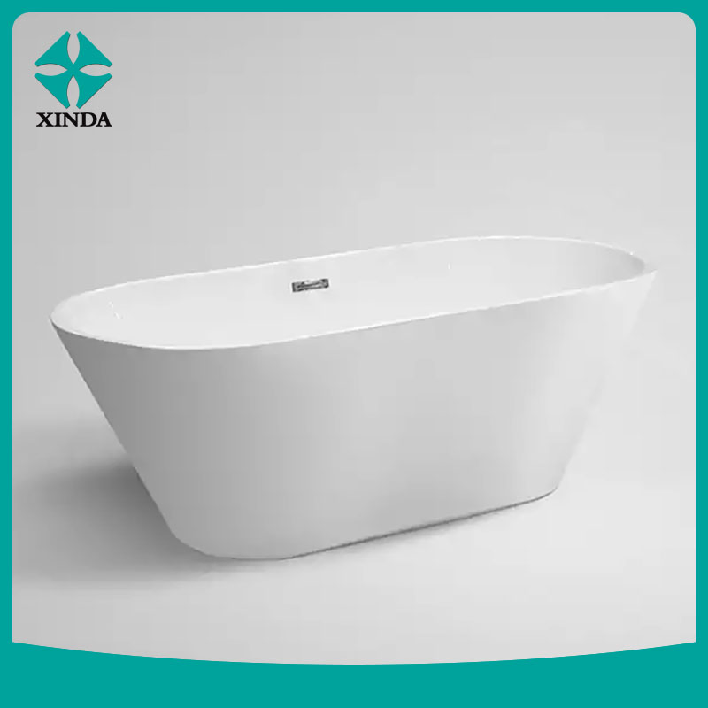 Угловая акриловая ванна с гидромассажем