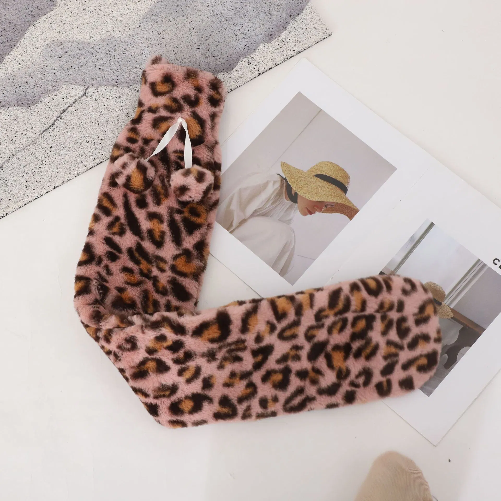 Warm Bag Durable Long Rubber Hot Water Bottle with Cover