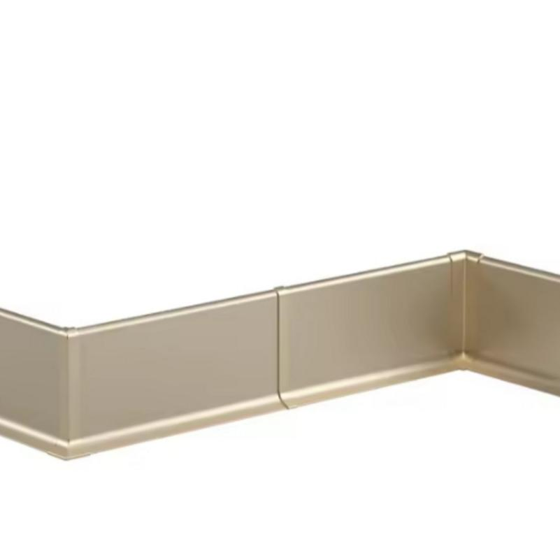 Fast Delivery Aluminum Floor Baseboard Skirting Profile Tile Trims