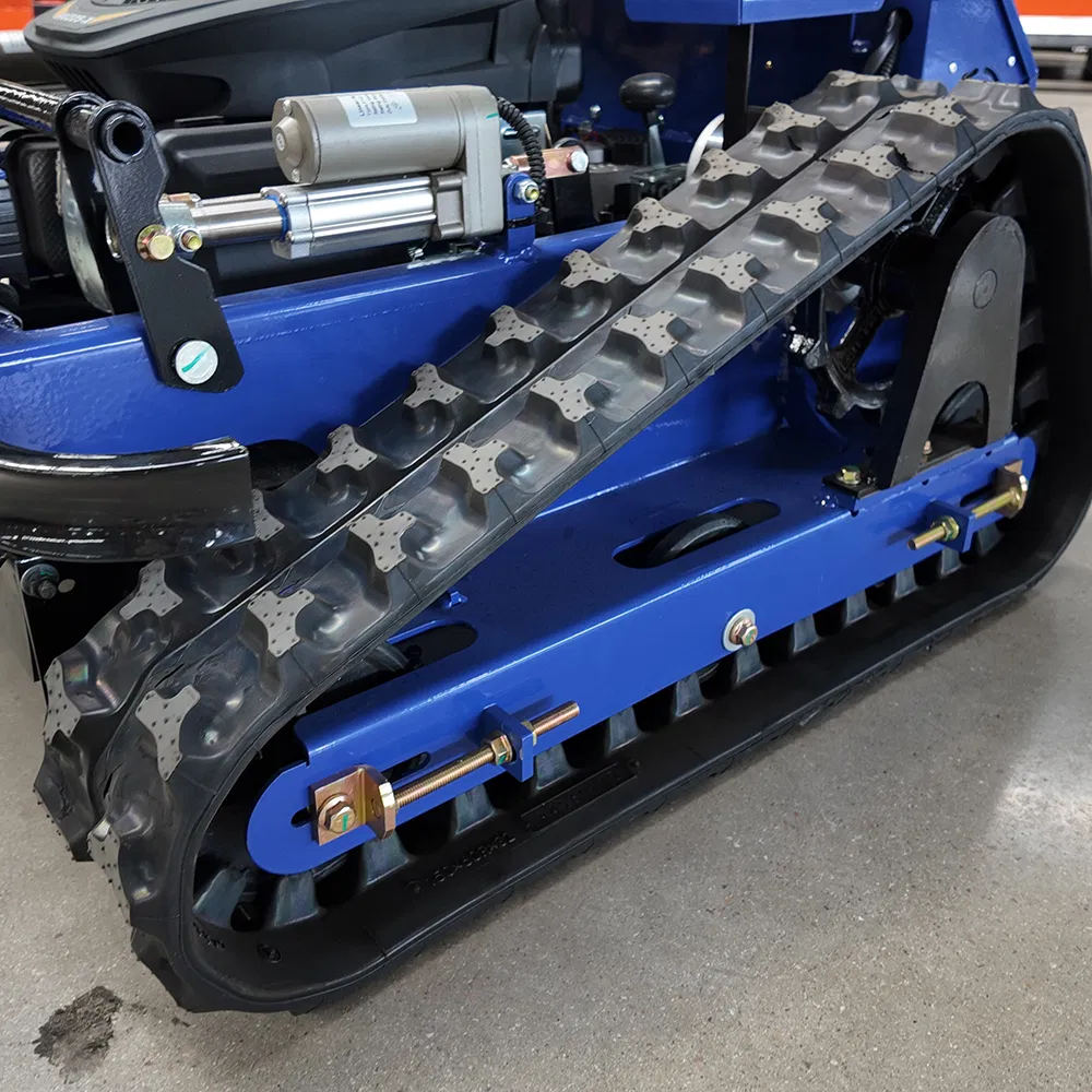 Робот-газонокосилка с дистанционным управлением и нулевым радиусом