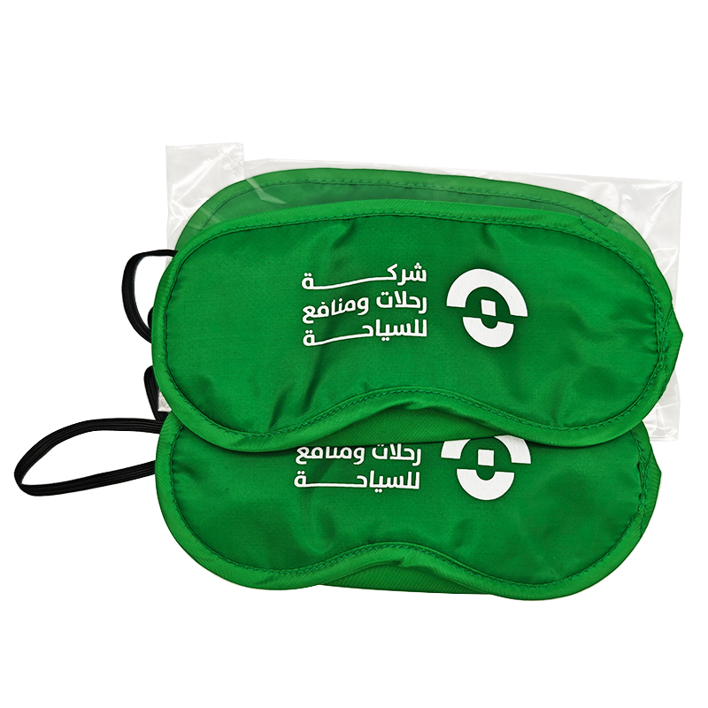 OEM Custom Eye Mask for Airline Printed Soft Sleeping Eye Mask