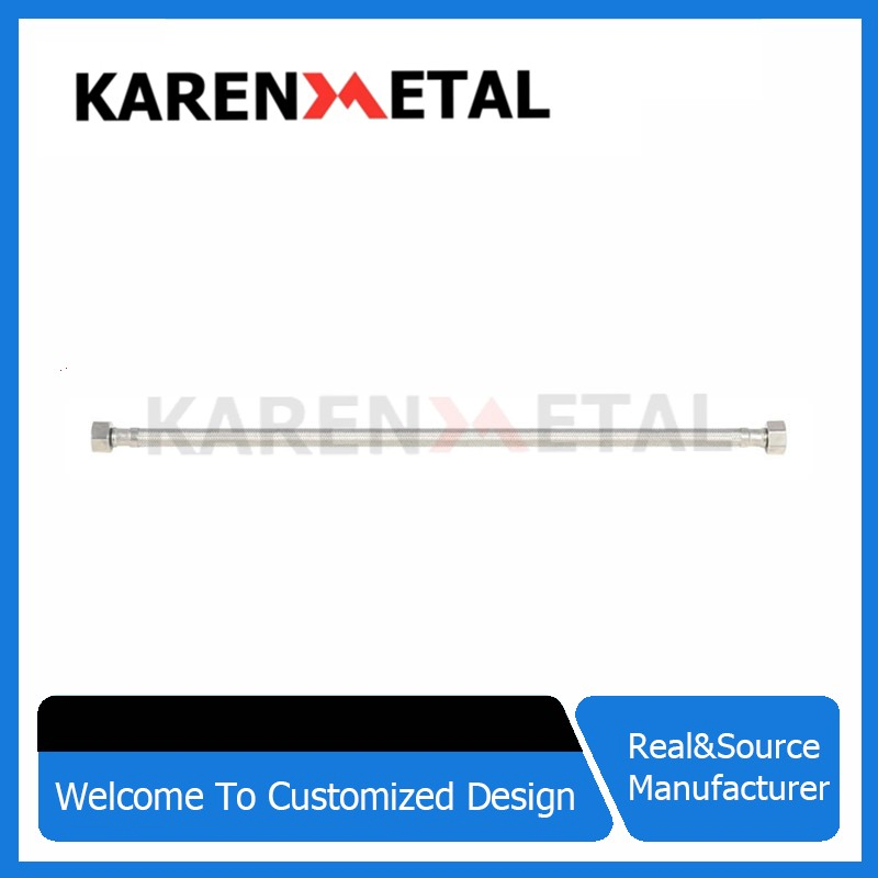 High-Quality Braided Plumbing Hose for Toilets and Sinks - Flexible Design