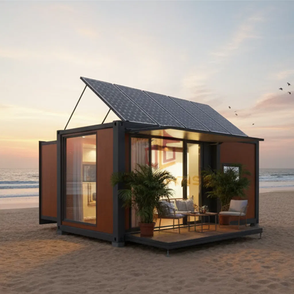 Foldable Modular Steel Structure Prefab Houses and Integrated Container House