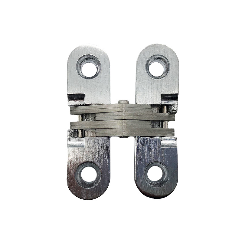 Zinc Alloy Cross Hinge Concealed Cabinet Hinge
