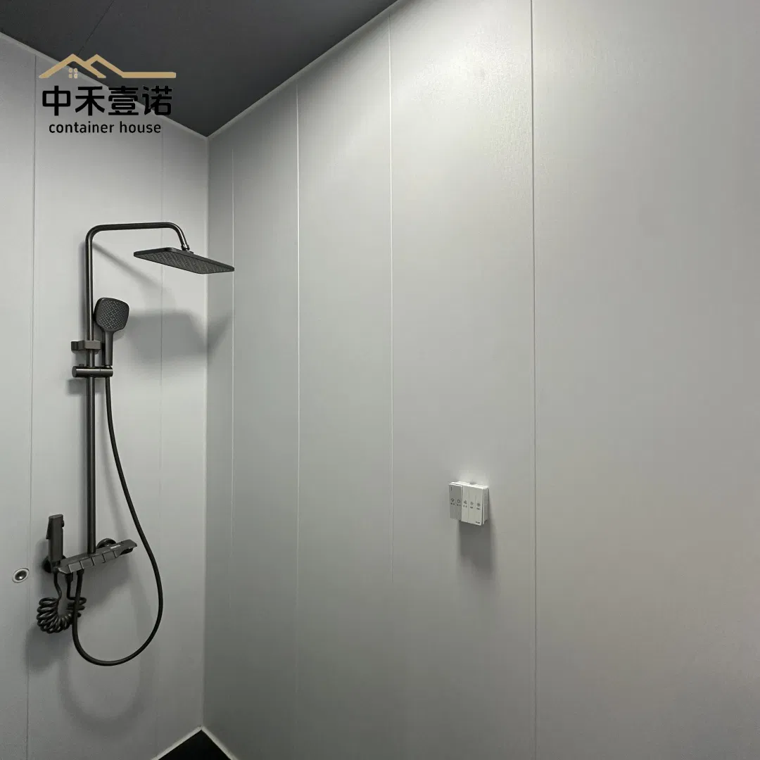 Anti Earthquake Prefab Luxury with Glass Wool Insulation Layer for Dormitory