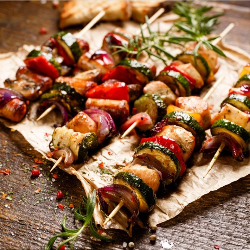 Disposable Mao Bamboo Skewer Stick BBQ Barbecue Stick Bamboo Stick