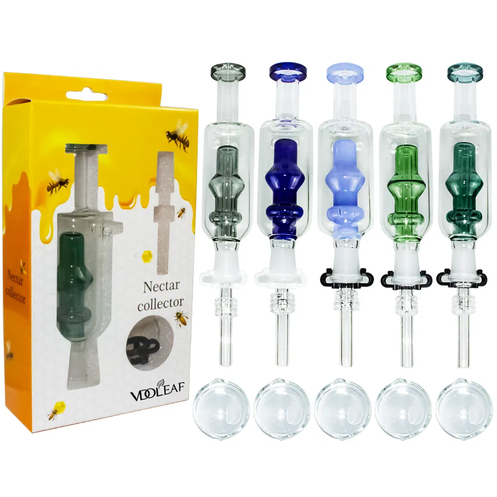 Wholesale Smoke Shop Hand Pipe Nc Kit Quartz Tip Mini Glass Nectar Collector Boutique Glass Designs More New Listings