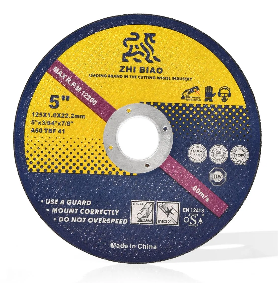 Metal Inox Stone Abrasive Tool Grinding Flap Cut off Cutting Disk Disc