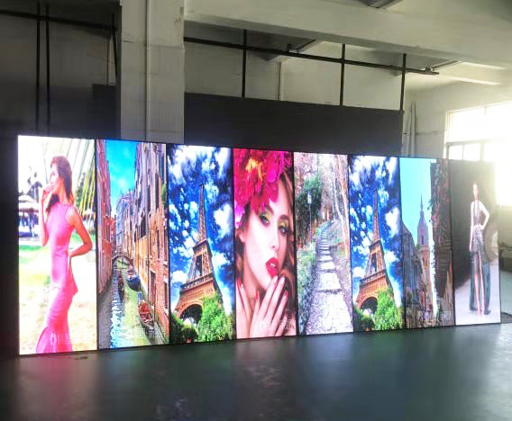 P2 Indoor LED Display Portable Standing LED Poster Advertising Panel Screen