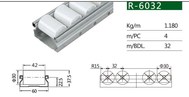 Roller Tracks for Pipe Racking System (R-4022)