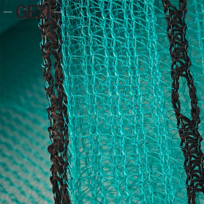 Durable Shade and Debris Net for Building Maintenance and Construction