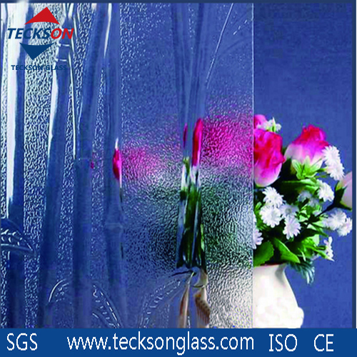 3/4/5/5.5/6/8/10mm Clear Glaverbel Bamboo Pattern / Patterned Glass