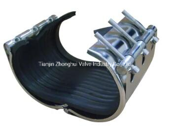 Zhv Universal Stainless Steel Double Band Repair Clamp with EPDM 1NBR