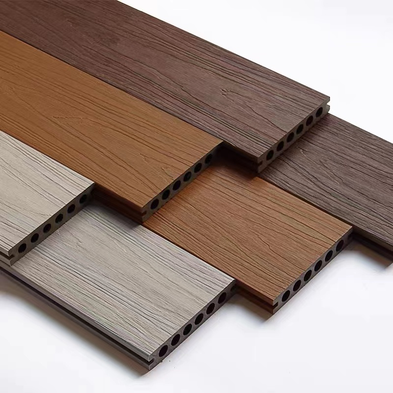 WPC Waterproof PVC Floor Deck Hardwood Flooring Decking Outdoor Bamboo