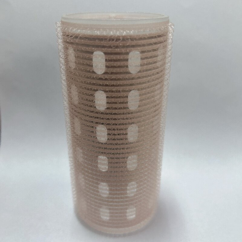 12cm Customized Colored Hair Roller with Transparent Core