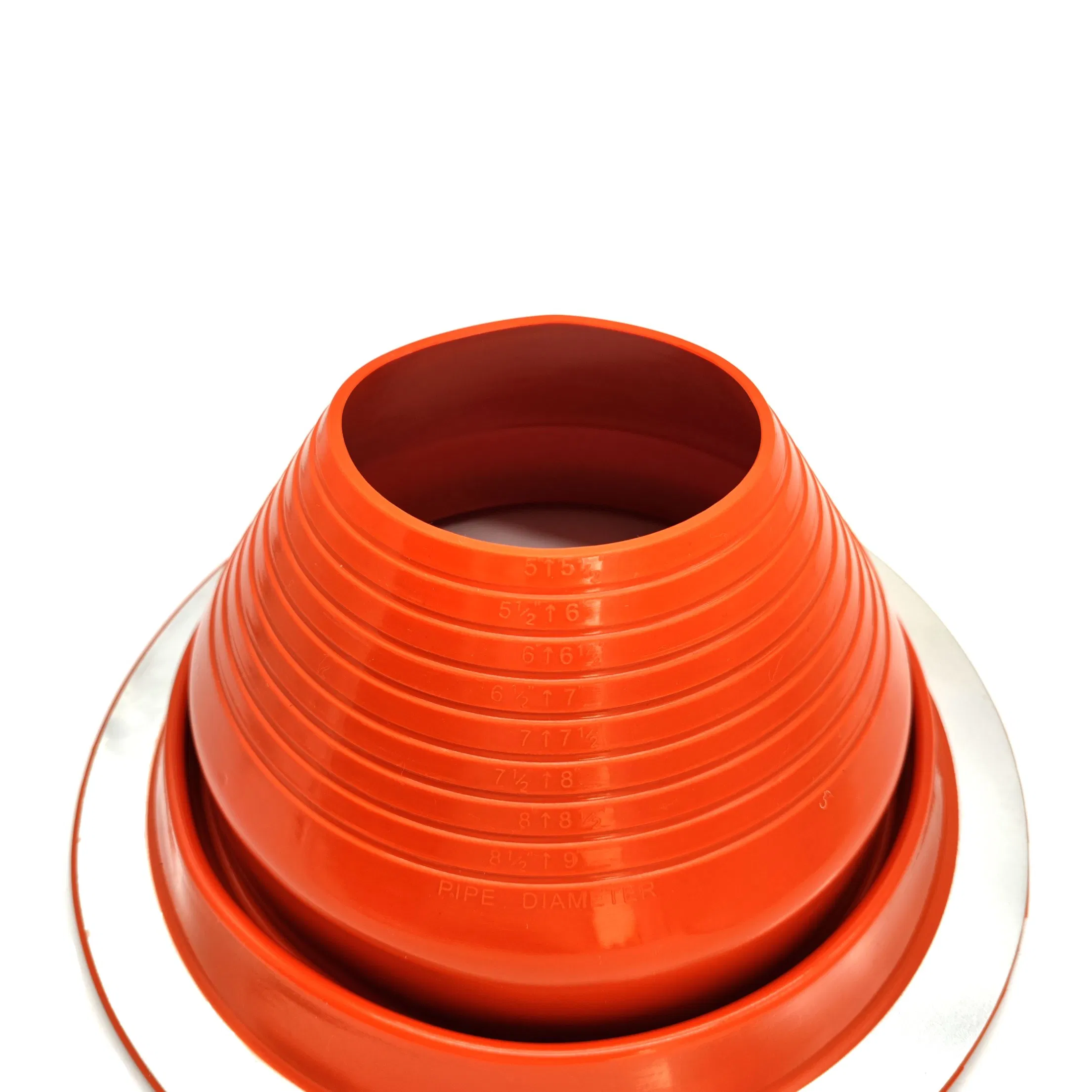 Oblique Rubber Roof Pipe Flashing