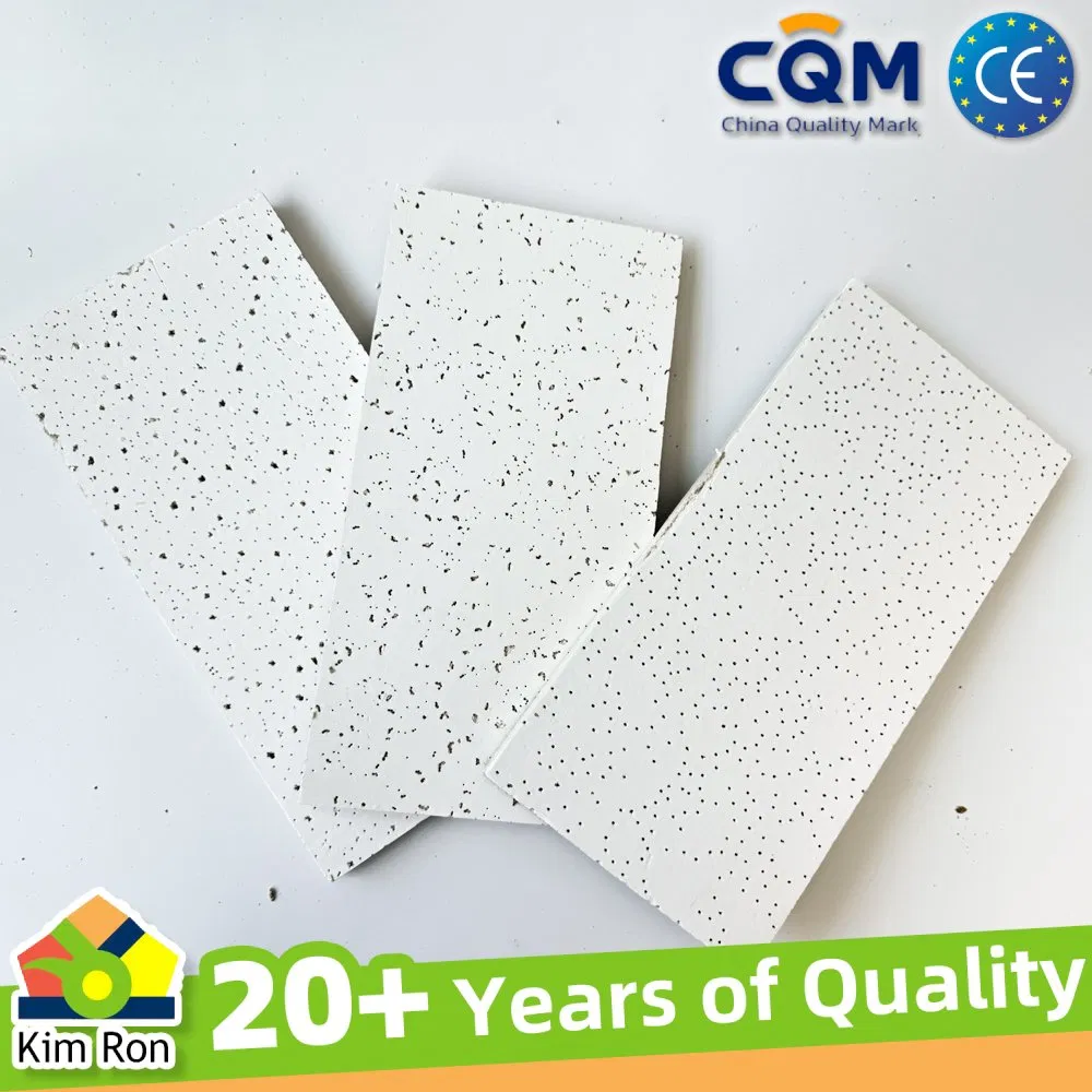 China Custom 600X600 Pop Design Mineral Fiber Ceiling Tiles Reliable Reputation Heat Insulation Acoustic Material Fiber Board Mineral Wool Ceiling Factory