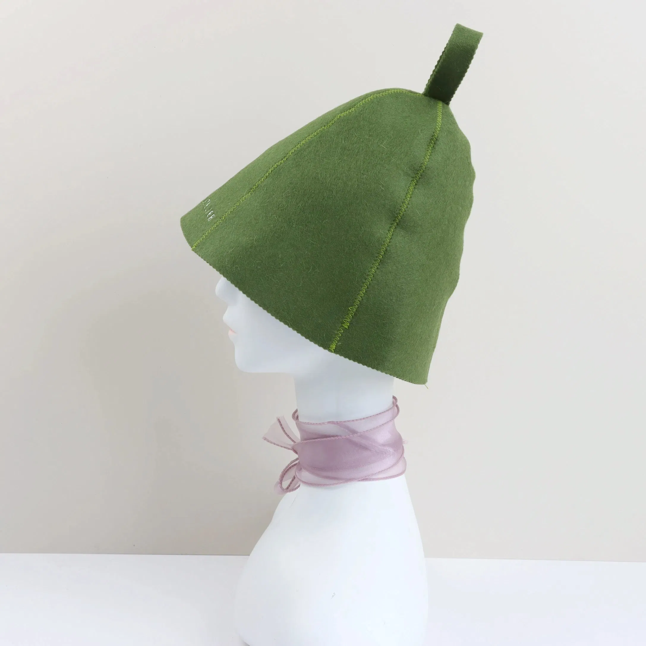 Design Embroidery Heat-Resistant Sauna Hat, Multi-Color Options Available