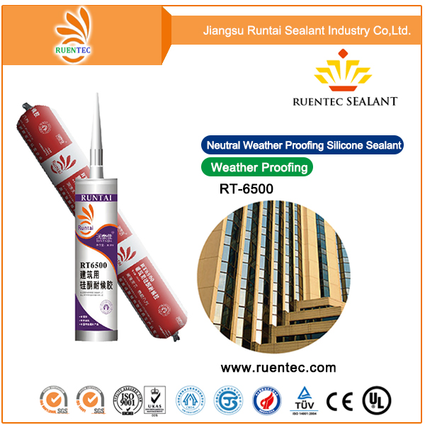 Runtai Liquid Silicone Sealant Glass Bonding Weatherproof Resistance Good Sealing Adhesive