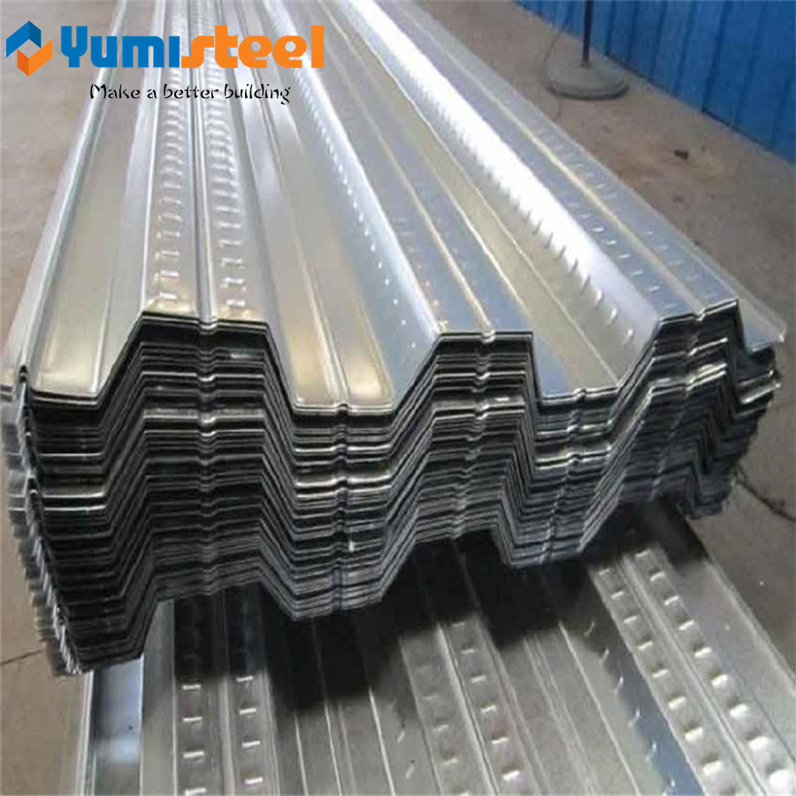 China Galvanised Composite Floor Deck System Reinforced Concrete for Construction
