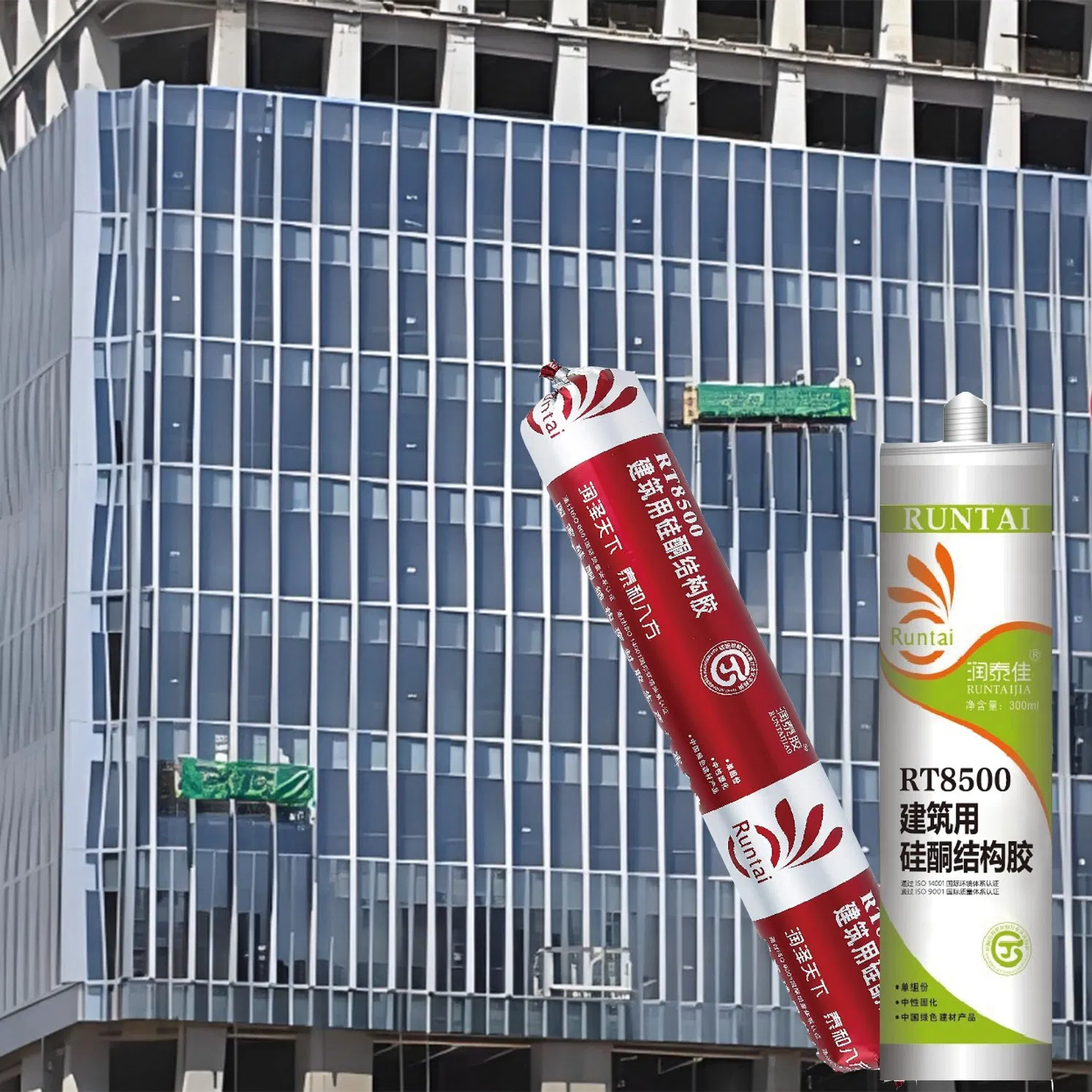Runtai Good Bonding Adhesive Structural Silicone Sealant for Curtain Wall