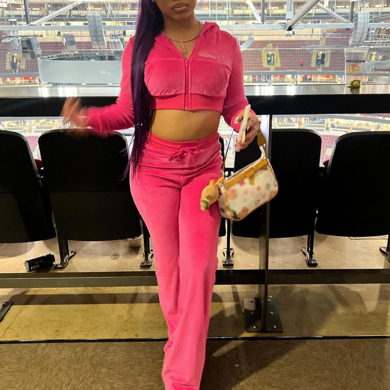 Костюм женский спортивный бархатный велюровый