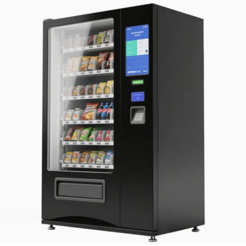 Premium European Vending Machine with Diverse Food and Beverage Selection