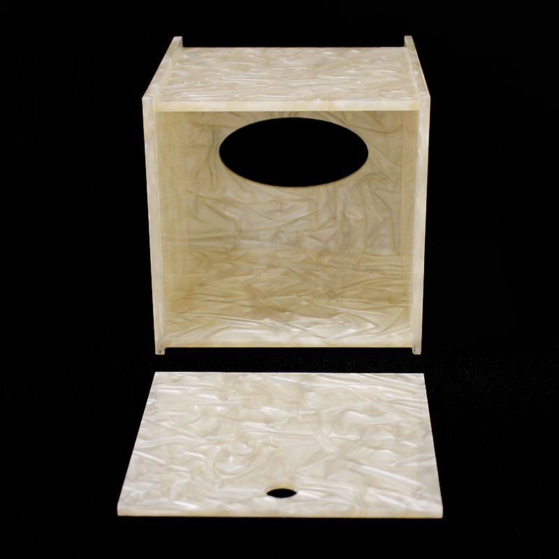 Hotel Rooms Paper Acrylic Towels Storage Boxes Hotel Tissue Paper Napkin Box