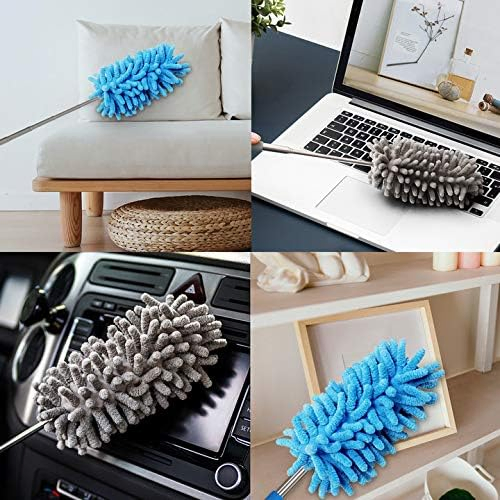 Washable Fan Cleaning Ceiling Microfiber Long Extendable Handle Duster