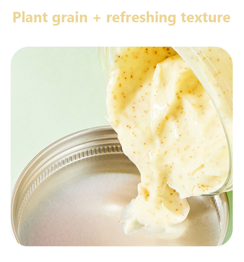 Beauty Cosmetics Skin Care Exfoliating Whitening Moisturizing Mango Face Body Scrub