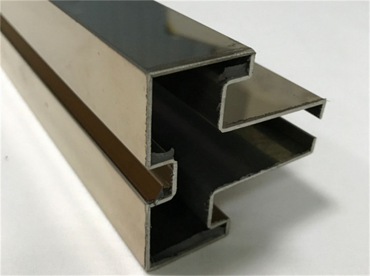 Decorative Stainless Steel Frame Cover, Door Frame, Wind Frame, with Brush or Mirror Finish